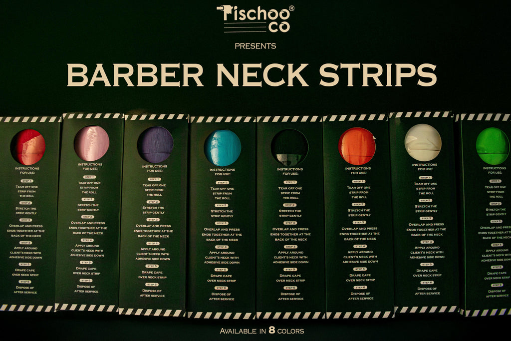Tischoo Co. Premium Barber Neck Strips